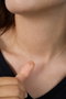 Heliophilia Silver Collar de Plata de Ley 925 Rosa